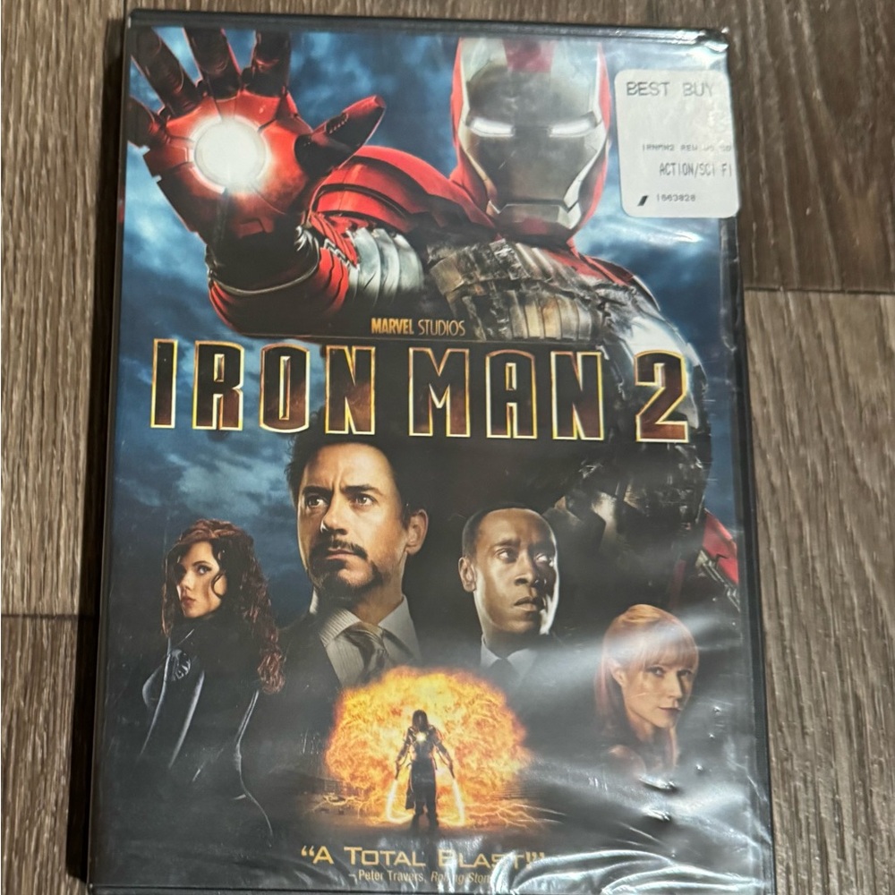 New in Plastic Iron Man 2 DVD